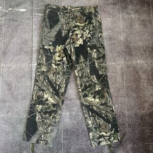 Men's Vintage 90's Mossy Oak USA Camo Real Tree Hunting Cargo Pants Sz S 31 X 31